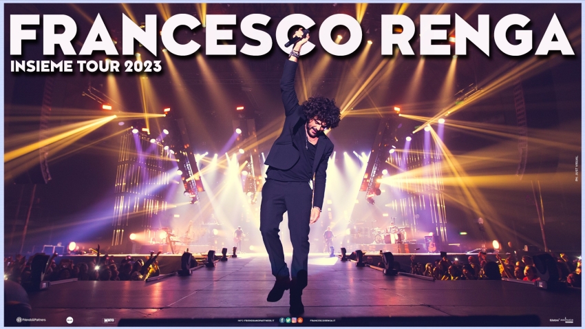 Francesco Renga: ecco le nuove date del live “Insieme Tour”